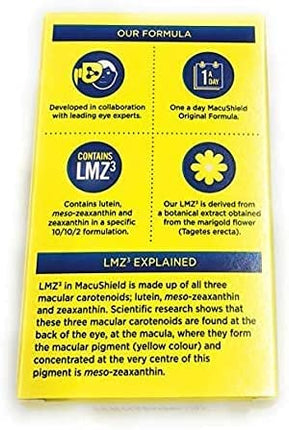 MacuShield Eye Supplement | 90 One‑A‑Day Capsules