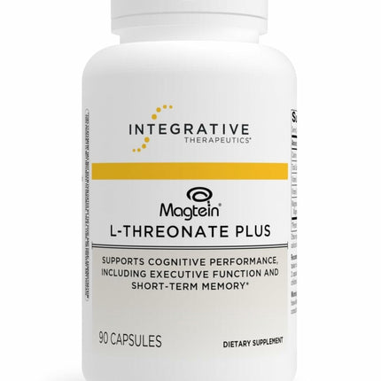 Integrative Therapeutics Magtein L-Threonate Plus – Brain Function & Short-Term Memory Support, 90 Capsules