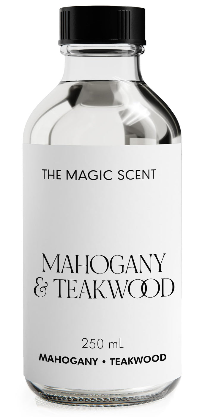 The Magic Scent Mahogany & Teakwood Diffuser Oil – Luxury Hotel & Home Fragrance (8.5 fl oz / 250 mL)