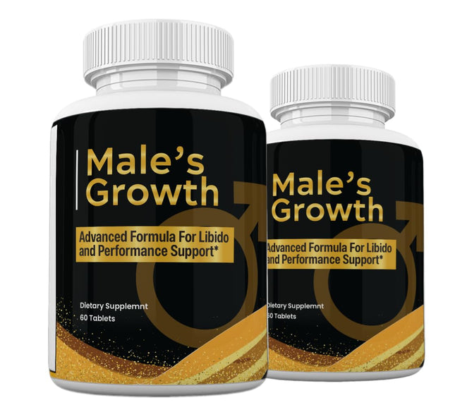 (2 Pack) Male's Growth for Men - Dietary Supplements (120 Tablets)