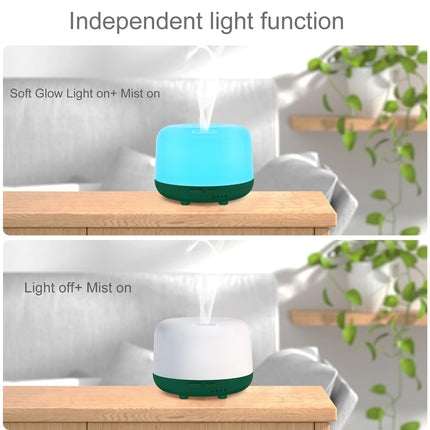 Marchred 300ML Aromatherapy Diffuser – Remote Control, 7-Color LED, Quiet Cool Mist Humidifier