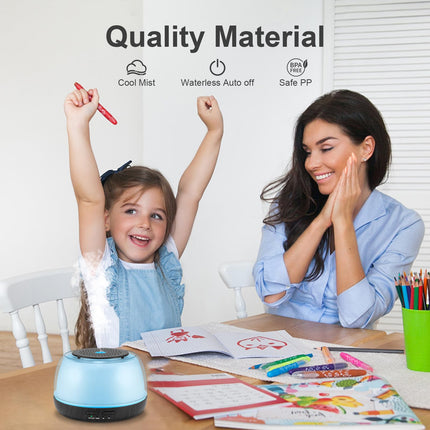 Marchred 300ML Essential Oil Diffuser - 8-Hour Aromatherapy with Remote, 7-Color LEDs, 4 Timer Settings