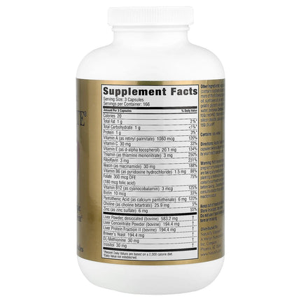 Marlyn HEP-FORTE: Liver Health Support Supplement with Beef Liver, Amino Acids, Antioxidants & Vitamins | 500 Softgels