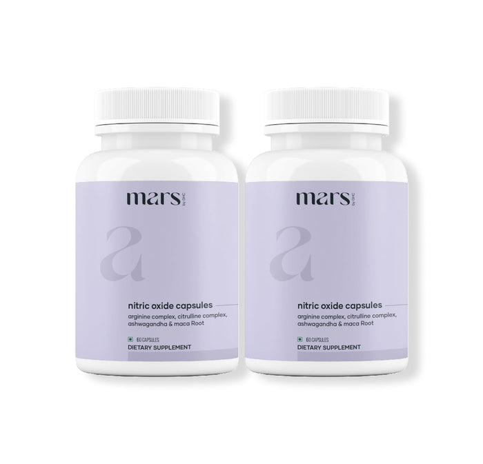 Mars Nitric Oxide Capsules - 120 Capsules | Nitric Oxide 02