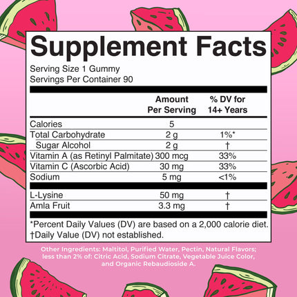 MaryRuth Organics Vegan Collagen Gummies for Skin – 90 Servings