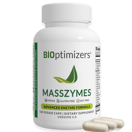 MassZymes - Complete Digestive Enzymes for Gut Health | BIOptimizers
