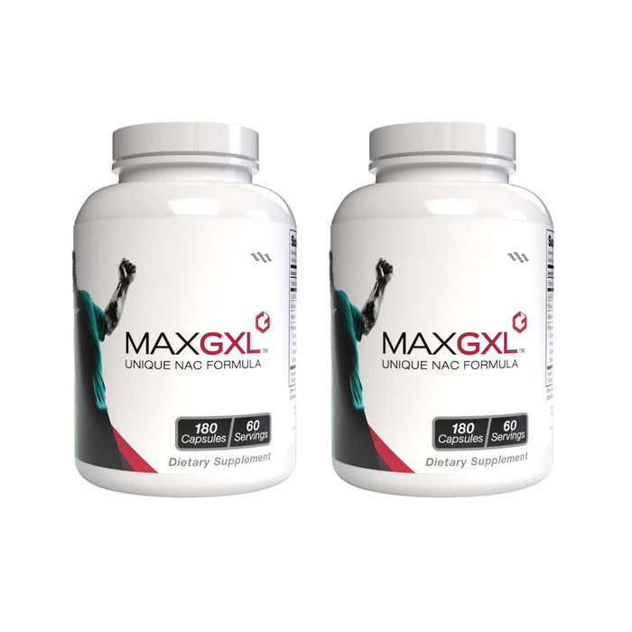 Max GXL NAC Formula | 180 Veg Capsules, 30 Servings (Pack of 2)