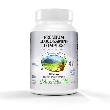 Maxi Health Premium Glucosamine Complex Joint Formula with MSM, 120 Count