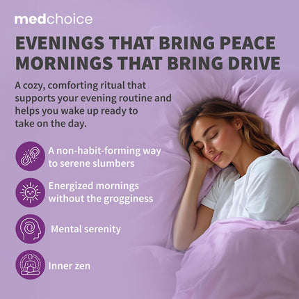 MEDCHOICE 12-in-1 Melatonin Sleep Capsules – Melatonin 5 mg + Magnesium Glycinate 500 mg (90 ct, Pack of 2)
