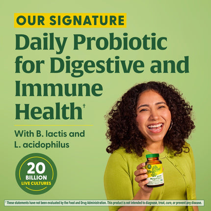 MegaFood MegaFlora Probiotic – 20B CFU, 14 Strains for Women’s Digestive Health | Vegetarian, Non-GMO