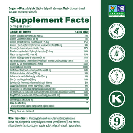 MegaFood Women's 55+ Advanced Multivitamin – Doctor-Formulated, Vegetarian