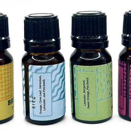 Wild Essentials 6 Pack Synergy Blend Aromatherapy Oils | 100% Pure, USA Made | mEssentials