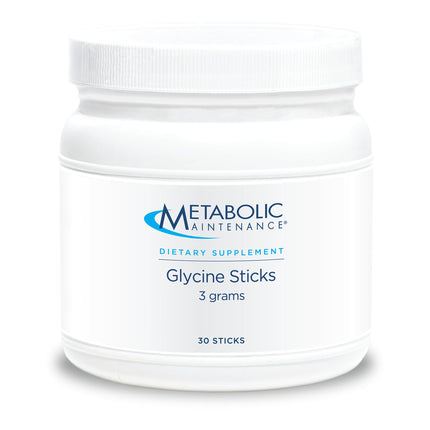 Metabolic Maintenance Glycine Sticks – Sleep, Circadian Rhythm & Neurological Support (30 Count)