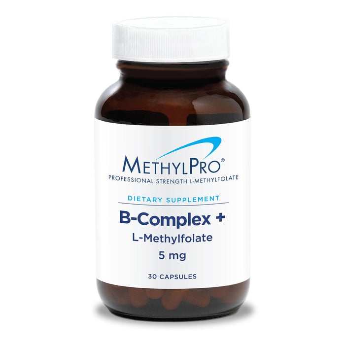 MethylPro B-Complex + L-Methylfolate 5 mg – Vegan Energy & Nerve Support