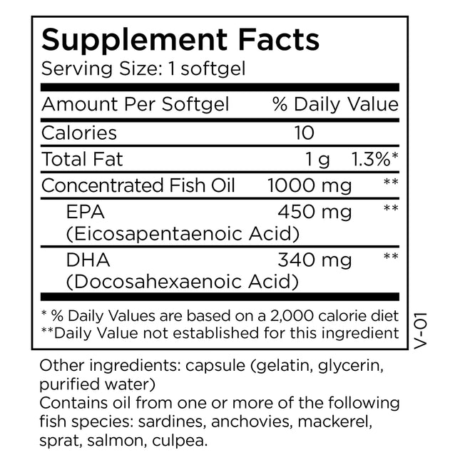 MethylPro Omega-3 – EPA DHA Omega-3 for Brain Health, Cognition & Heart Health | 90 Softgel Capsules