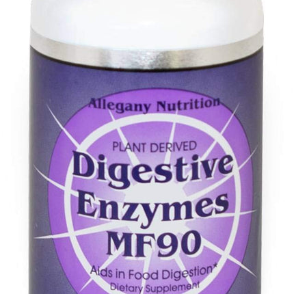 MF90 Digestive Enzymes | Full Spectrum Plant-Derived Enzymes | Made in USA