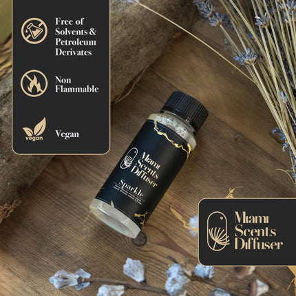 Sparkle Scent by Miami Scents Diffuser – Ritz-Carlton Maui Inspired Luxury 4oz