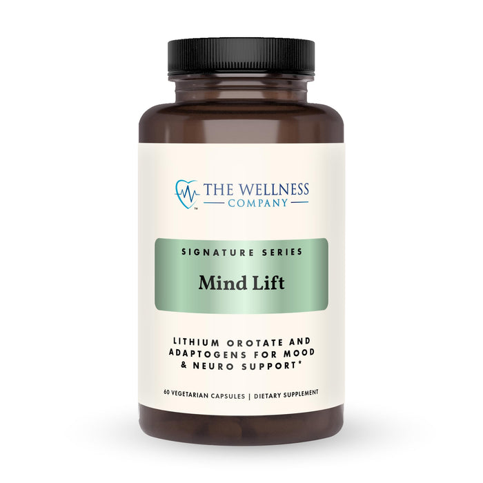 Mind Lift - Mood Boost, Mental Focus, Cognitive Defense - Lithium, GABA, DHA L-Phenylalanine | 60ct (1 Month Supply)