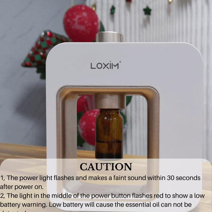 Minidiva Aromatherapy Diffuser — Nebulizing, No Water, Ultra-Quiet & Portable
