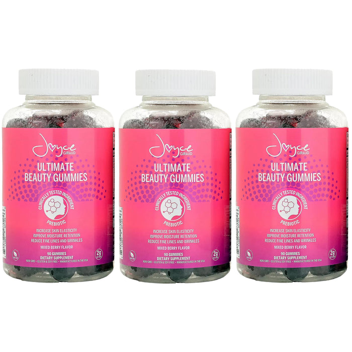 Miracle Elixir Collection: Joyce Giraud Ultimate Beauty Gummies, 270 Gummies (90-Day Supply)