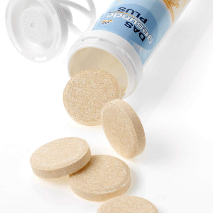 Mivolis Calcium Effervescent Tablets - 8 Tubes x 20 Pcs | Dietary Supplements Germany