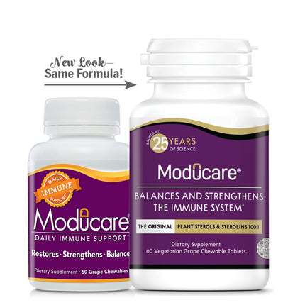 Moducare Daily Immune Support – Plant Sterols (Grape Flavor) 120 Chewable Tablets