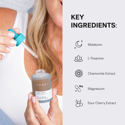 MONAT Sleep Drops – Herbal Sleep Support for Restful Nights