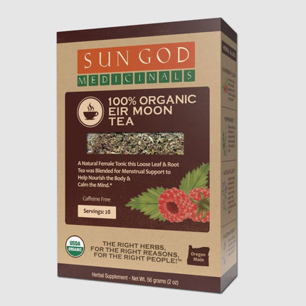 Organic Moon Herbal Tea with 10 FREE Tea Bags - MENSTRUAL & REPRODUCTIVE HEALTH