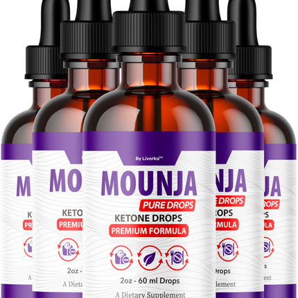 Mounja Pure Drops (5 Pack) – Premium Liquid Drop Supplement