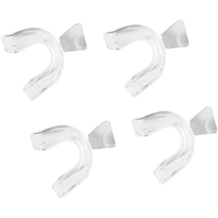 4Pcs Transparent Silicone Mouth Guards – Bruxism & Bleaching Tray (Multi-Pack)