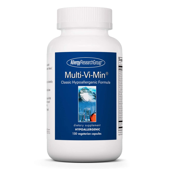 Allergy Research Group Multi-Vi-Min Multivitamin – High Potency, Bioavailable, Vegetarian, 150 Count