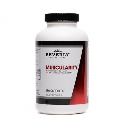 Beverly International Muscularity BCAA Formula – 180 Capsules