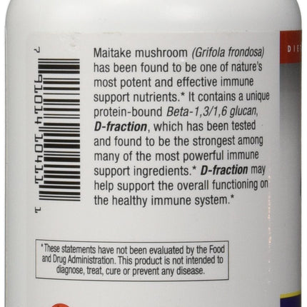 Mushroom Wisdom Maitake D-Fraction 360 Capsules | Immune Support