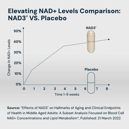 HPN NAD3 Clinical NAD+ Booster – Cellular Health, Energy & Longevity | 240ct