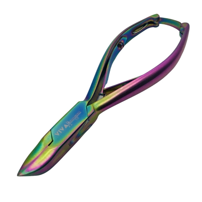 Titanium Nail Nipper Concave Smooth Handles -14cm