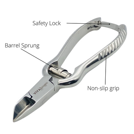 Toenail Nipper Clipper Concave Blade 14cm