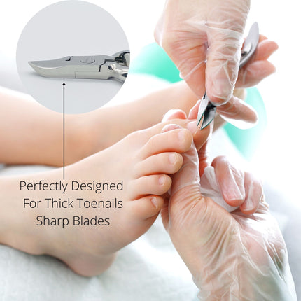 Toenail Nipper Clipper Concave Blade 14cm