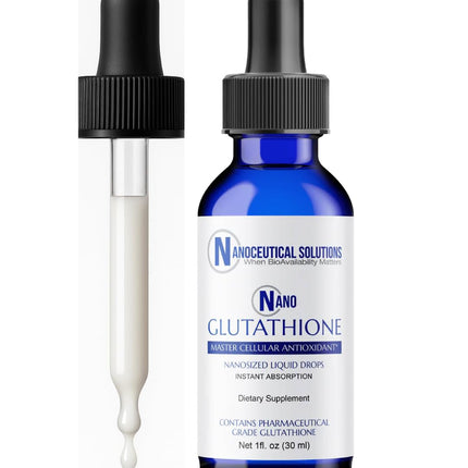 Nano Glutathione Drops by Nanoceutical Solutions | Ultra-Efficient Absorption, 30 Servings