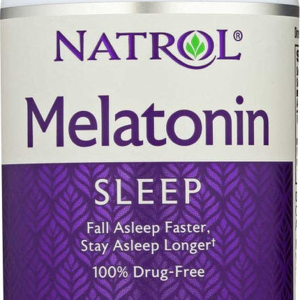Natrol Melatonin 3 mg Time Release Sleep Tablets, Vitamin B6 — 4-Pack (100 ea)