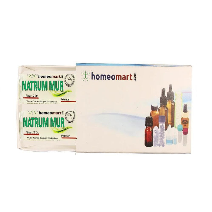 Natrum Muriaticum 200C Homeopathy Pellets (Pack of 2) – Homeomart