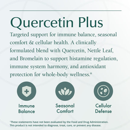Natura Quercetin Plus – Immune & Histamine Support (90 Capsules)
