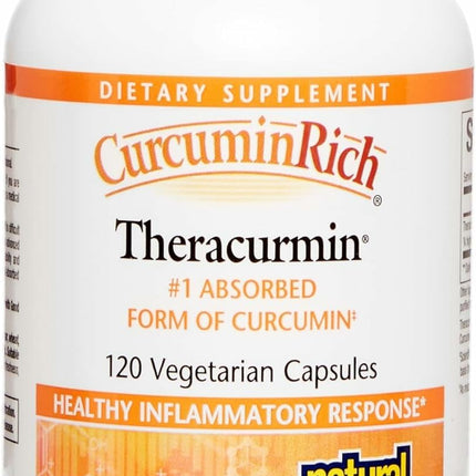 Natural Factors CurcuminRich Theracurmin 30 mg — Superior Absorption, 120 Count