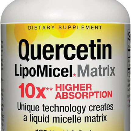 Natural Factors Quercetin Lipomicel Matrix — Immune & Capillary Support