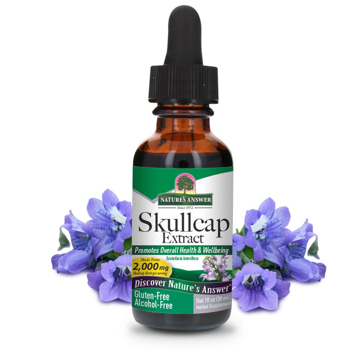 Nature's Answer Alcohol-Free Skullcap Herb - 1-Fluid Ounce