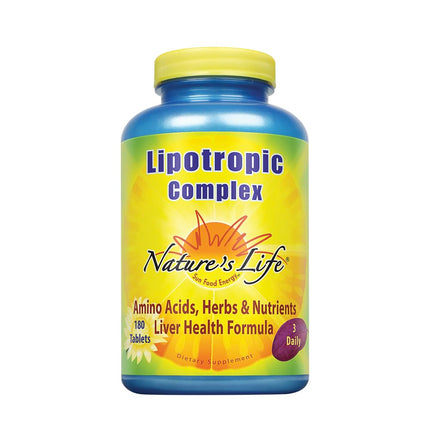 Nature's Life Lipotropic Complex – Liver Support with Choline & Inositol | Non-GMO