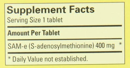 Nature's Made Sam-e Complete 400 mg 2-Pack – Mood & Joint Support