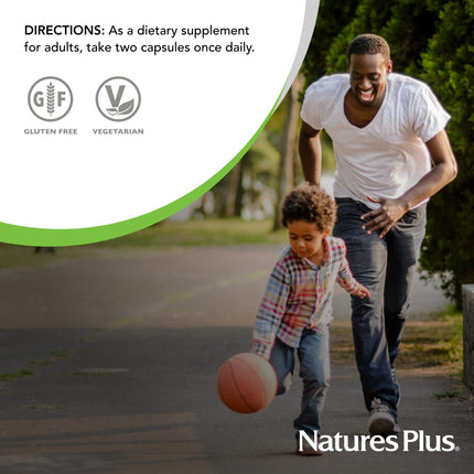 Nature's Plus AgeLoss Eye Support - 60 Capsules | Lutein, Astaxanthin & Zeaxanthin | Vegetarian
