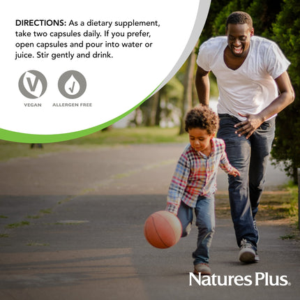 Natures Plus Chlorophyll Complex - 90 Capsules, 600 mg Organic Alfalfa - Immune Support & Energy - Gluten Free
