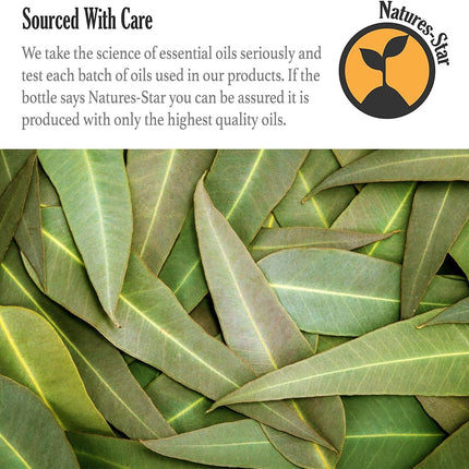 Natures-Star 16 oz Eucalyptus Essential Oil – 16 Fl Oz (Pack of 2)