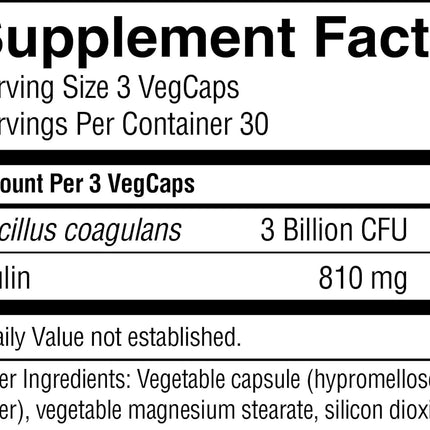Nature's Sunshine Nutribiome Bacillus Coagulans Probiotics - 90 Capsules, 3 Billion CFU for Digestive Support